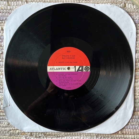Ray Charles - “What’d I Say” Vinyl LP - Picture 3 of 5